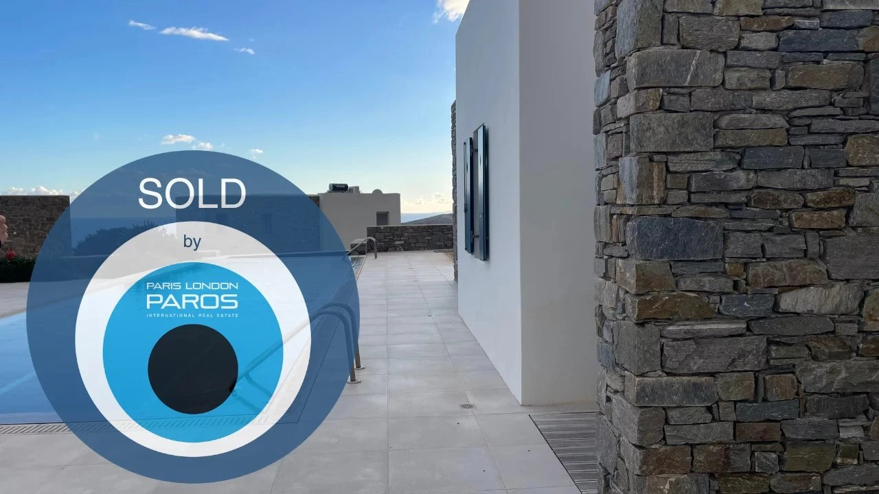 1 - sea view house for sale in paros - cyclades south aegean greece