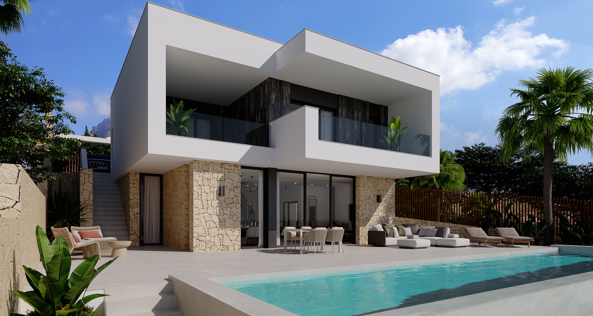 1 - verkauf haus meerblick finestrat - costa blanca valencia spanien