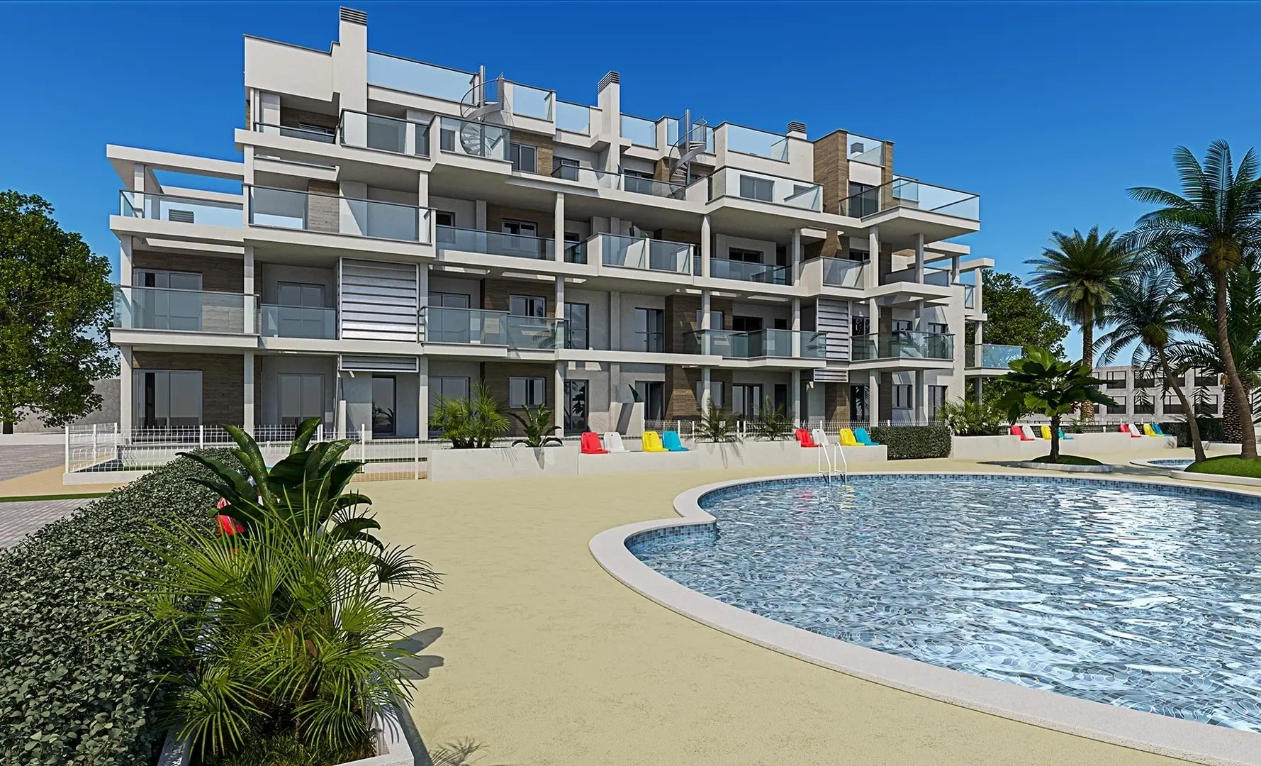 Apartamento com piscina