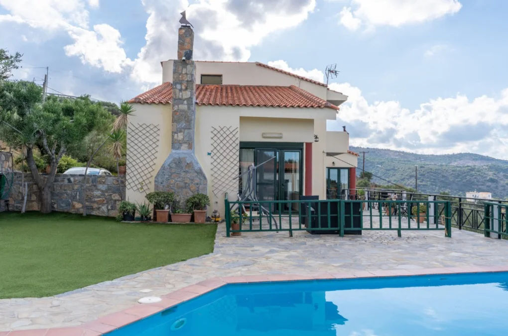 1 - sea view house for sale in mílatos crete greece