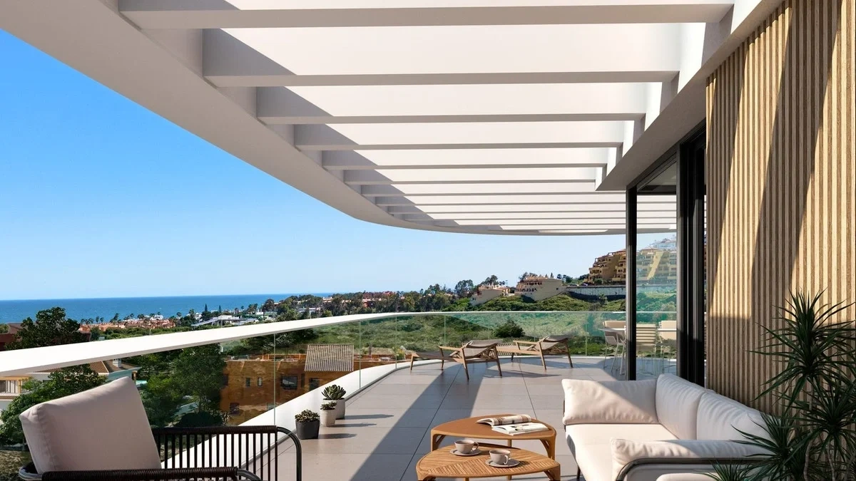 2 - venta apartamento vista al mar manilva andalucía españa