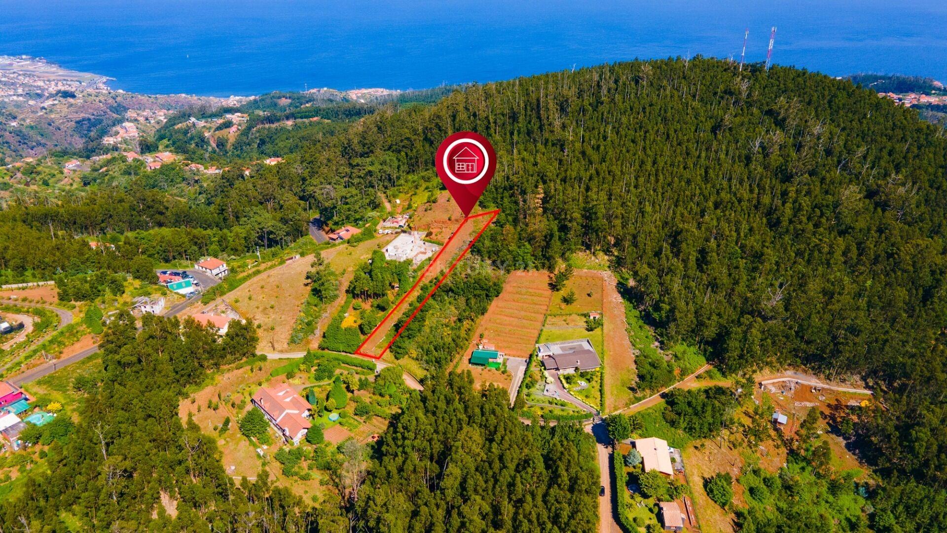 1 - sea view plot of land for sale in santa cruz madeira portugal