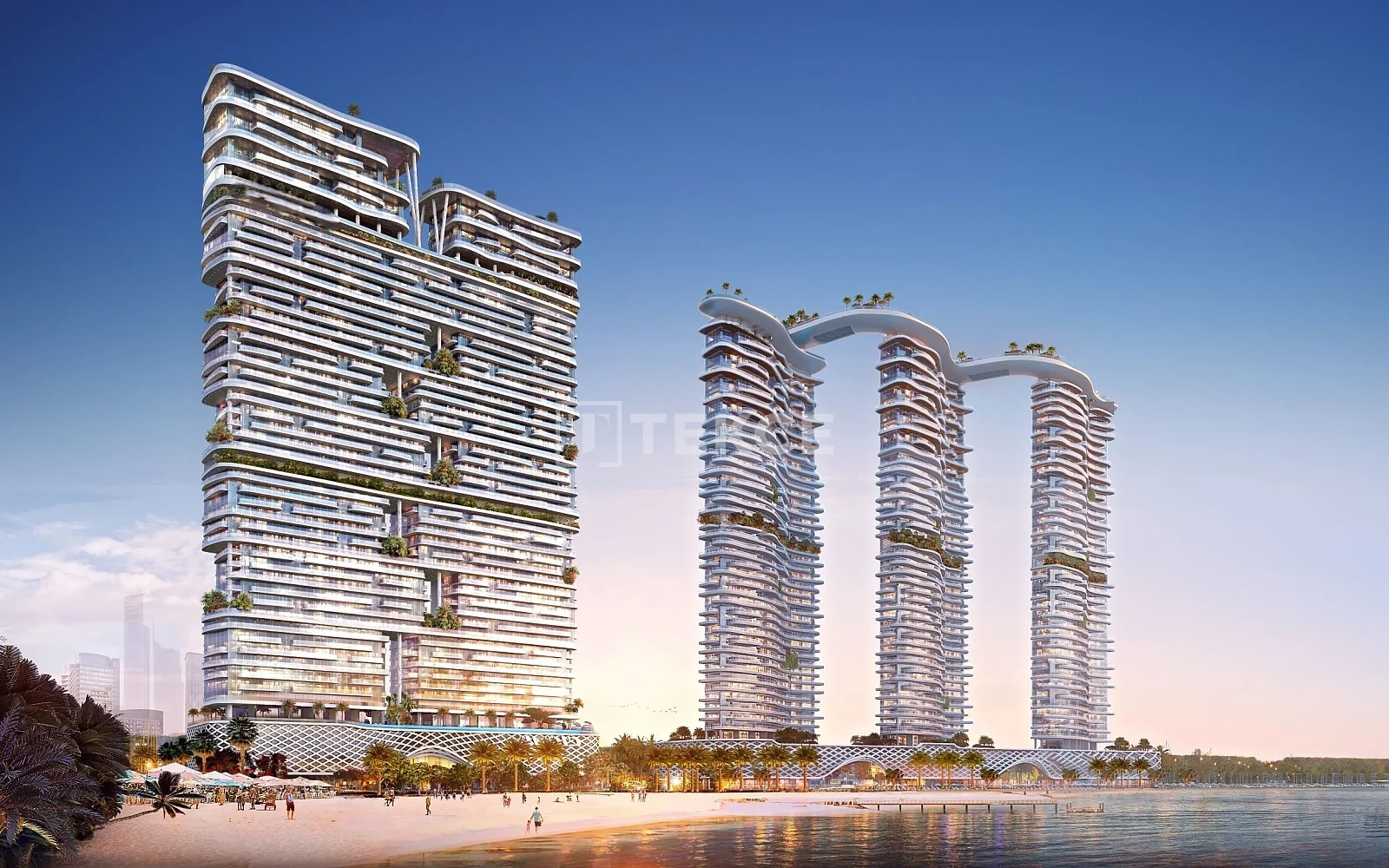 1 - vente appartement vue mer dubai dubai émirats arabes unis