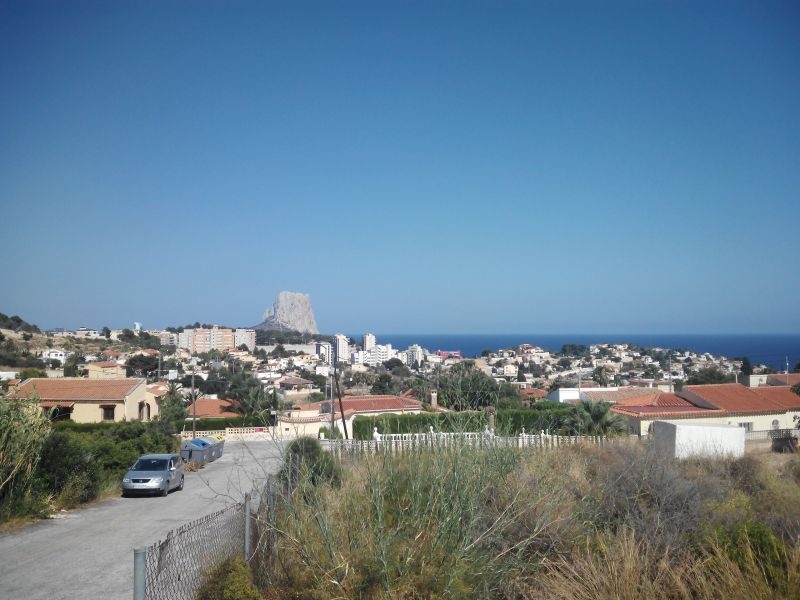 2 - verkoop terrein uitzicht op zee calpe - costa blanca valencian community spanje