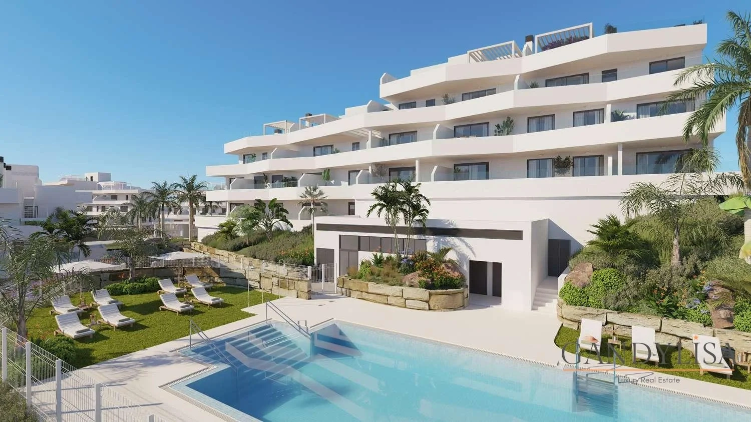 2 - vente appartement vue mer estepona - costa del sol andalousie espagne