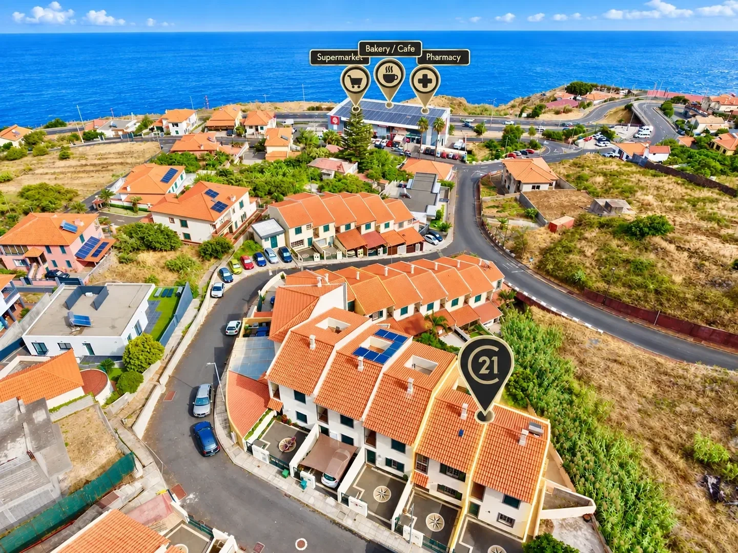 1 - verkoop huis uitzicht op zee gaula madeira portugal