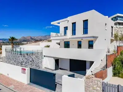 1 - vente villa vue mer finestrat - costa blanca communauté valencienne espagne