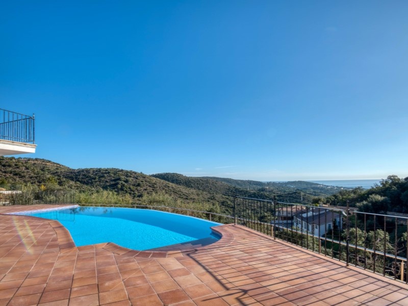 1 - vente maison vue mer platja d'aro - costa brava catalogne espagne