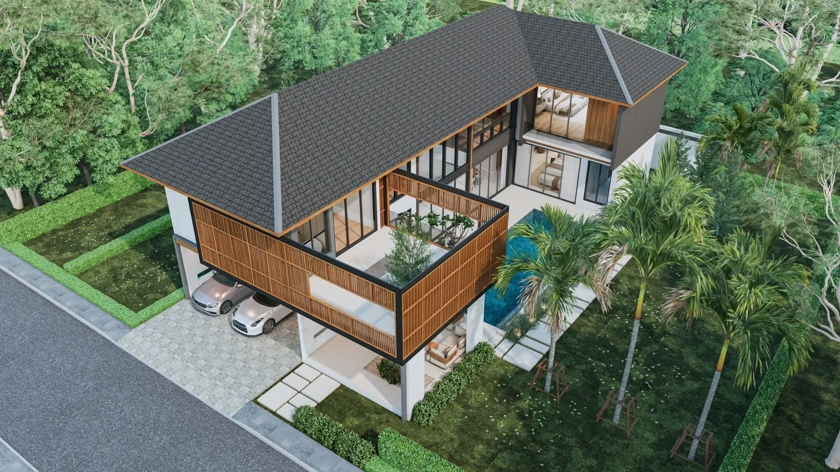 1 - vente maison muang phuket phuket thaïlande