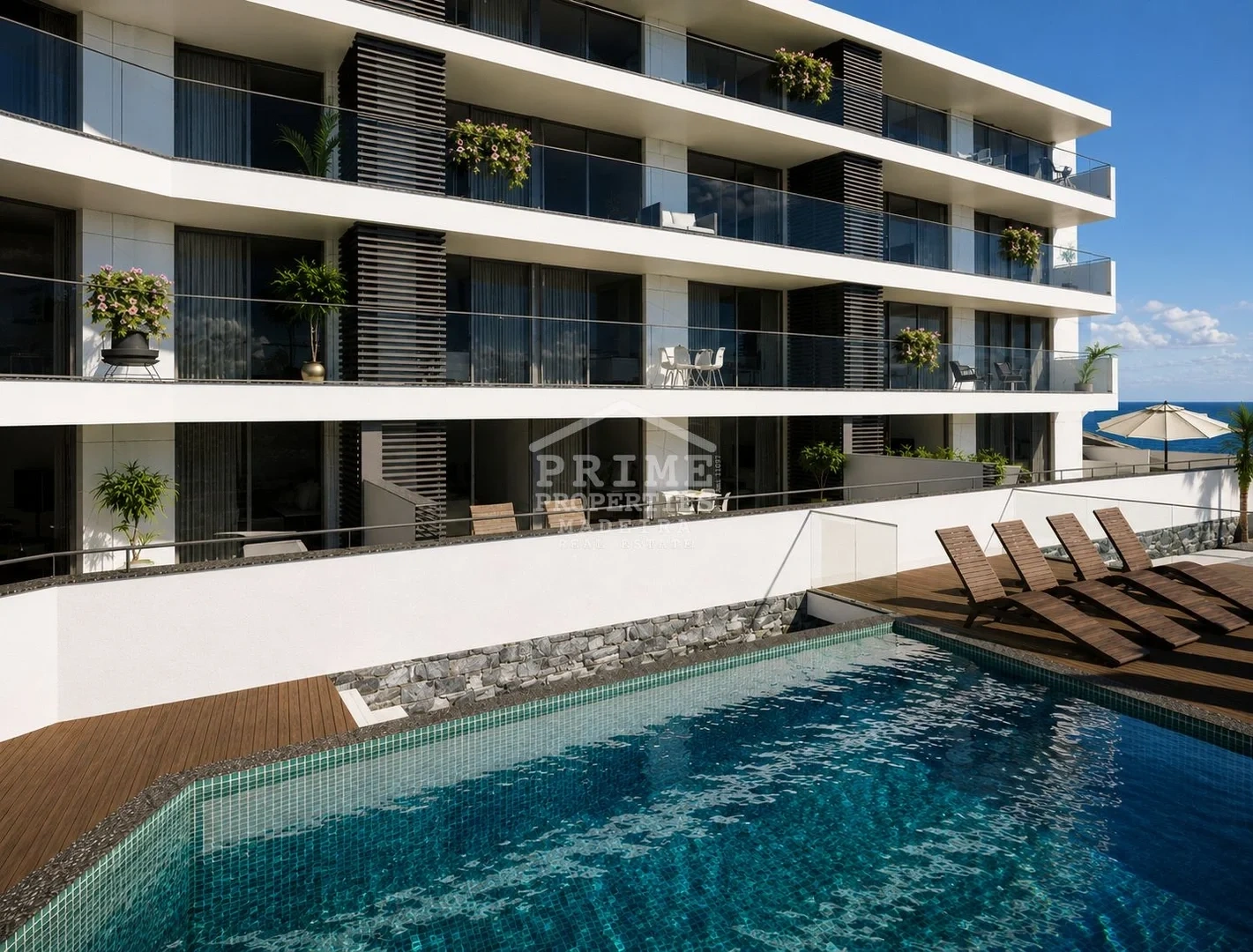 1 - verkoop appartement uitzicht op zee calheta madeira portugal