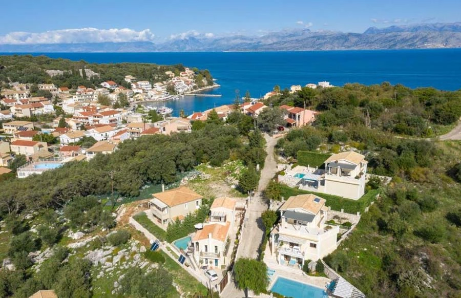 2 - venta villa vista al mar corfu islas jónicas grecia