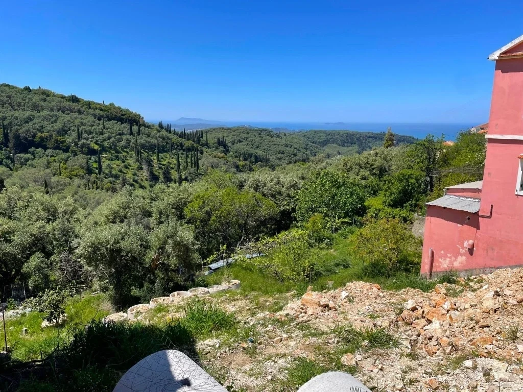 1 - sea view plot of land for sale in ágios stéfanos ionian islands greece