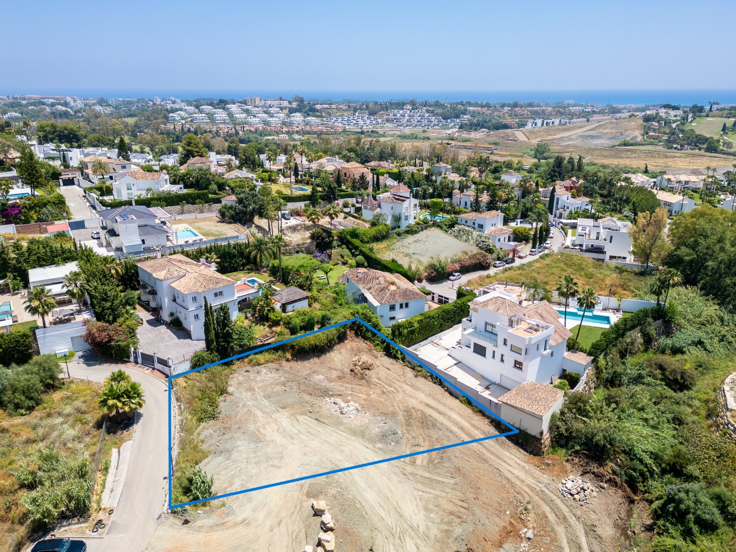 1 - venta terreno vista al mar estepona - costa del sol andalucía españa