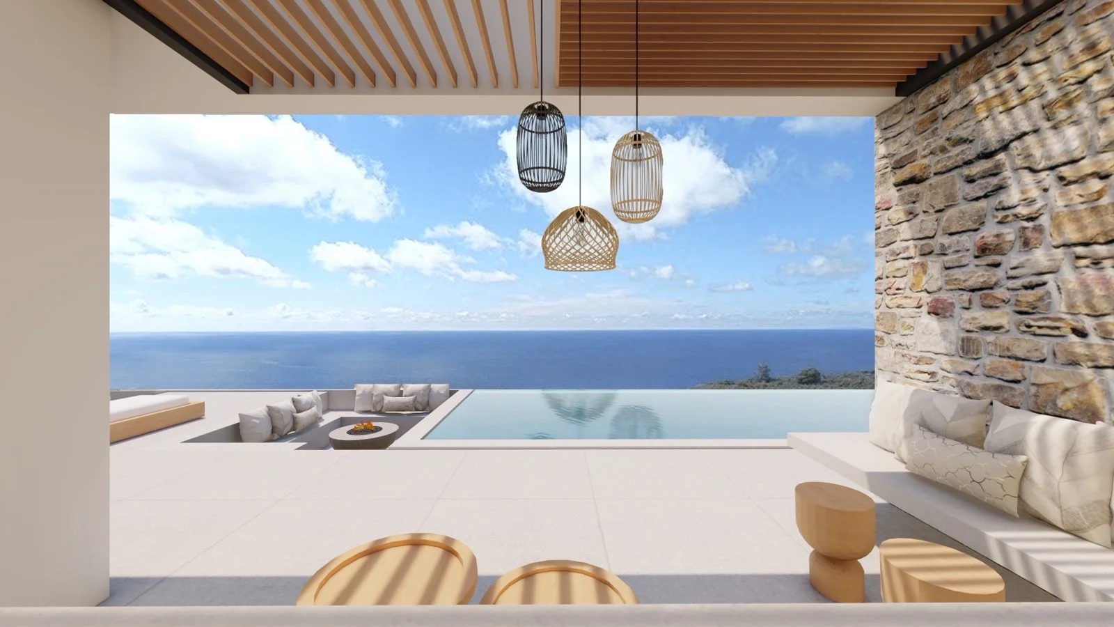 1 - vente maison vue mer lefkada îles ioniennes grèce