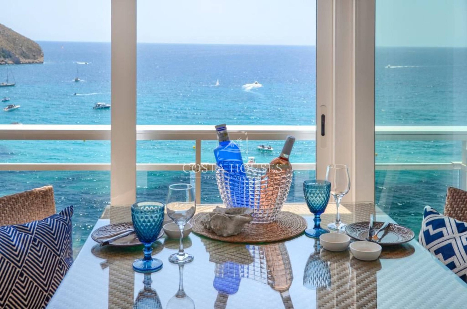 2 - vente appartement pieds dans l'eau moraira - costa blanca communauté valencienne espagne