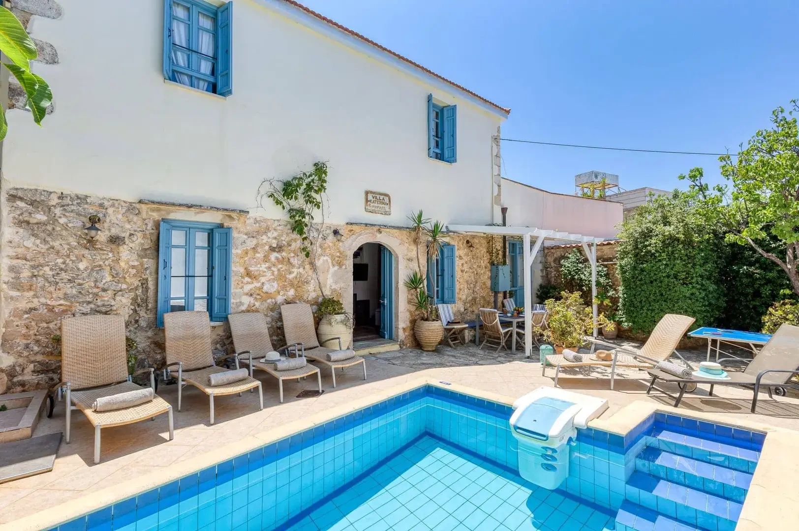 1 - vente maison vue mer pláka crète grèce