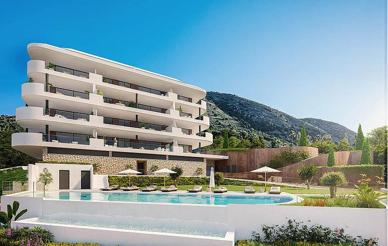1 - verkoop appartement uitzicht op zee fuengirola - costa del sol andalusië spanje
