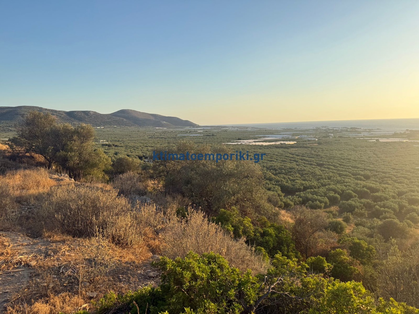 2 - vente terrain vue mer falasarna crète grèce