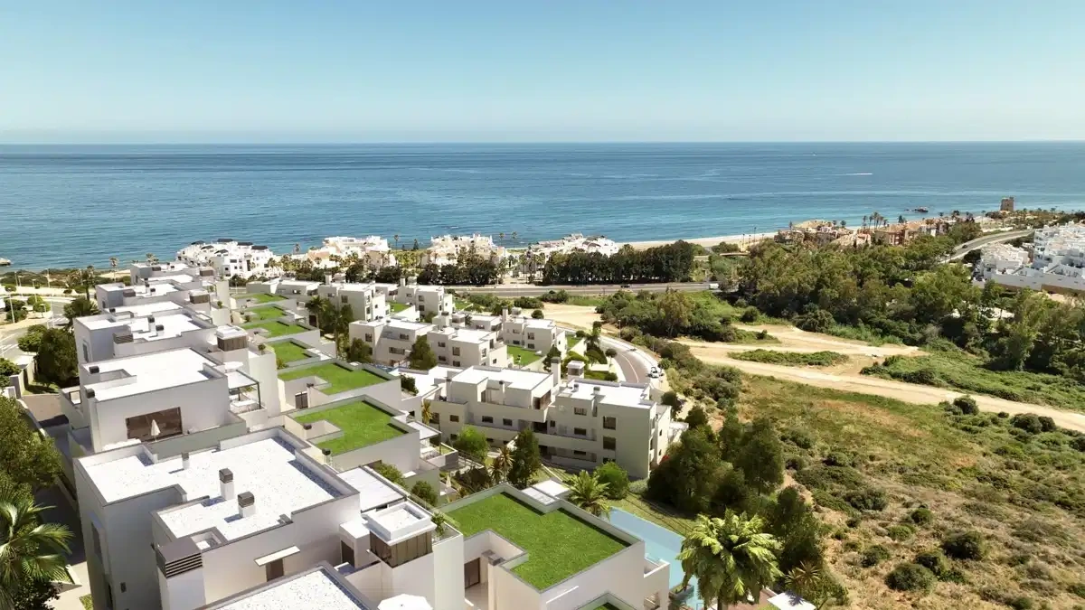 1 - vente appartement vue mer casares - costa del sol andalousie espagne