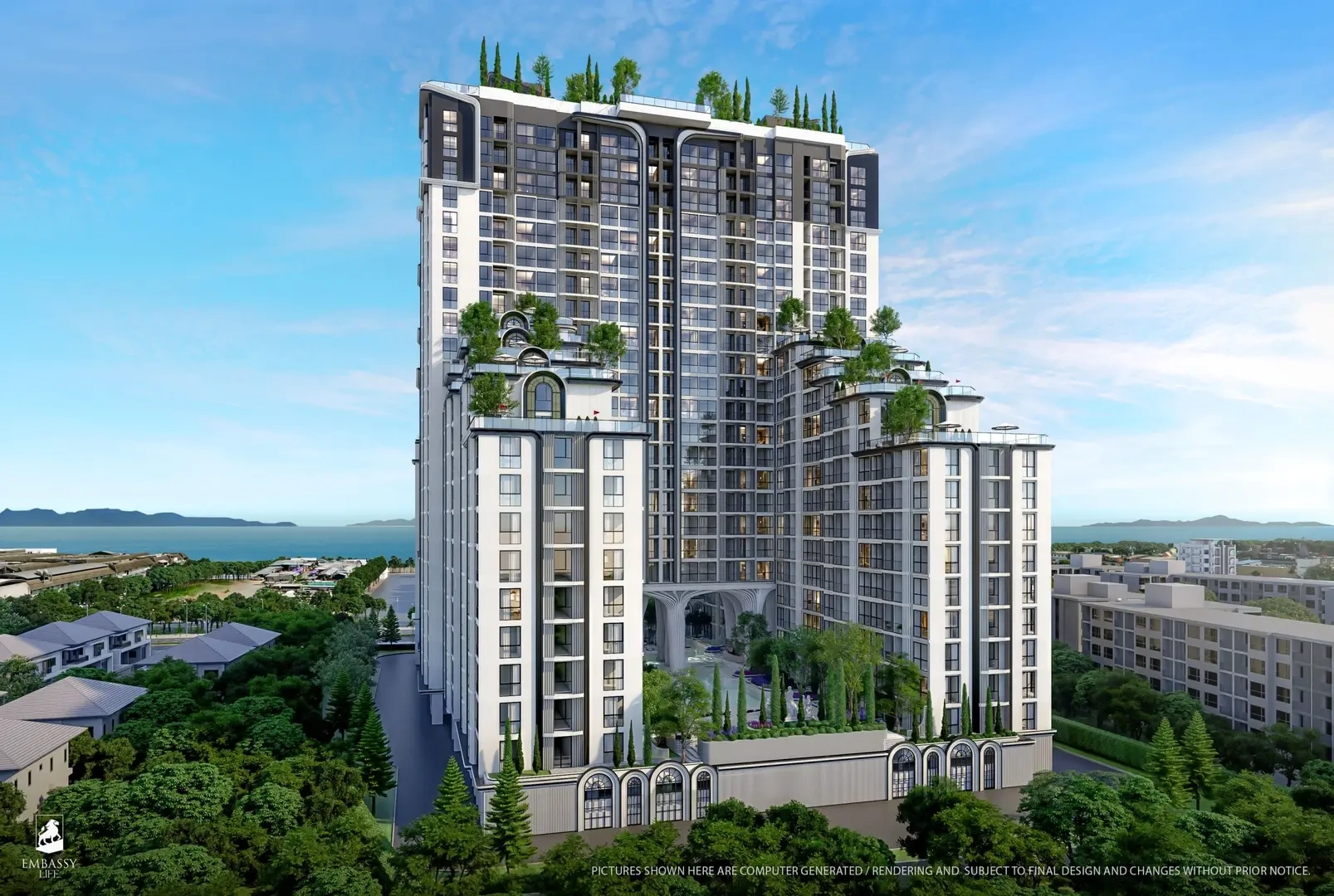 1 - verkauf wohnung meerblick pattaya chonburi thailand