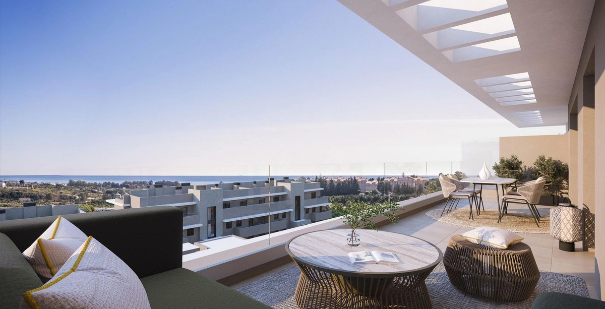 2 - venda apartamento vista de mar estepona - costa del sol andaluzia espanha