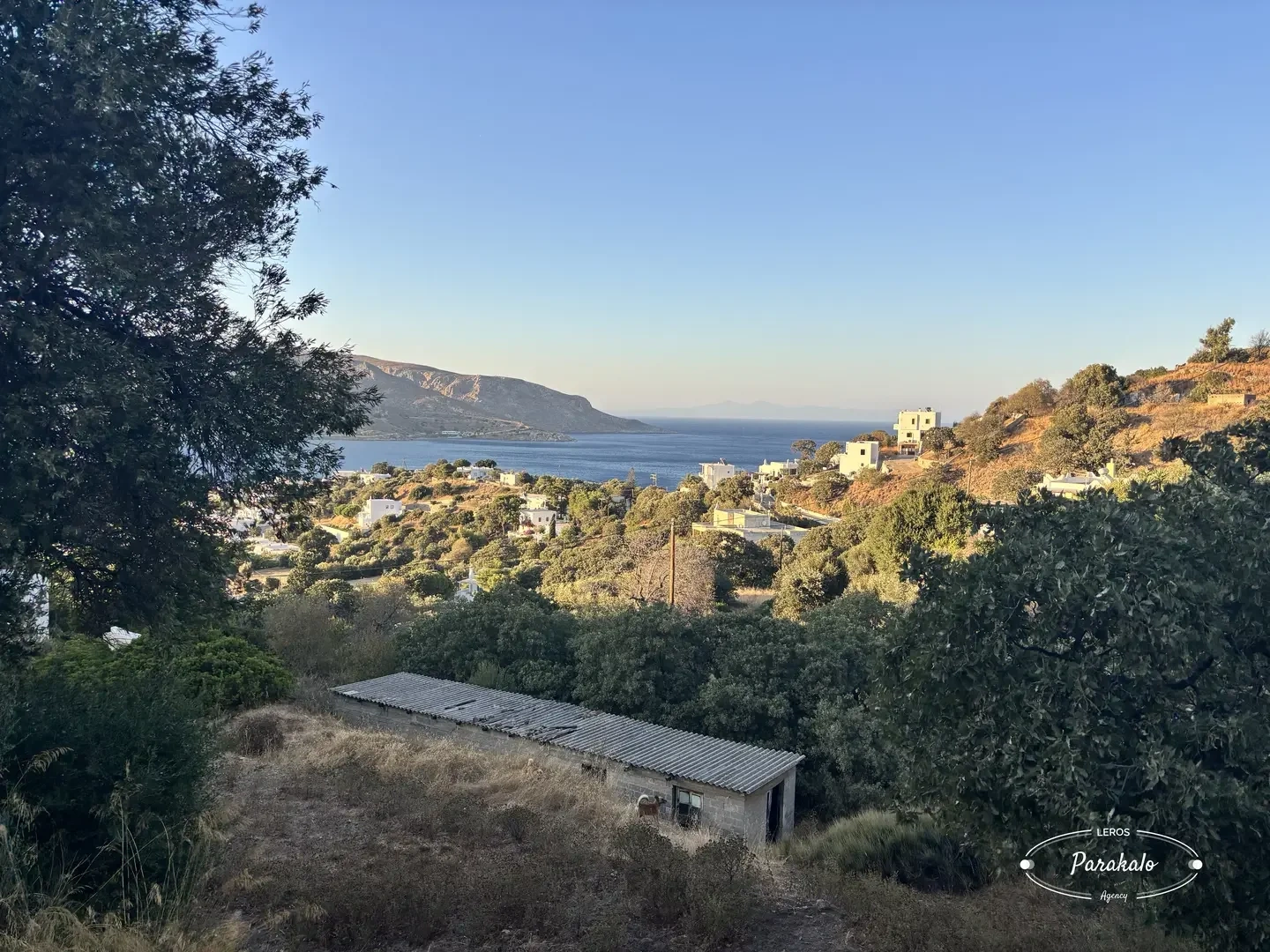 1 - продажа территория вид моря leros южные эгейские острова греция