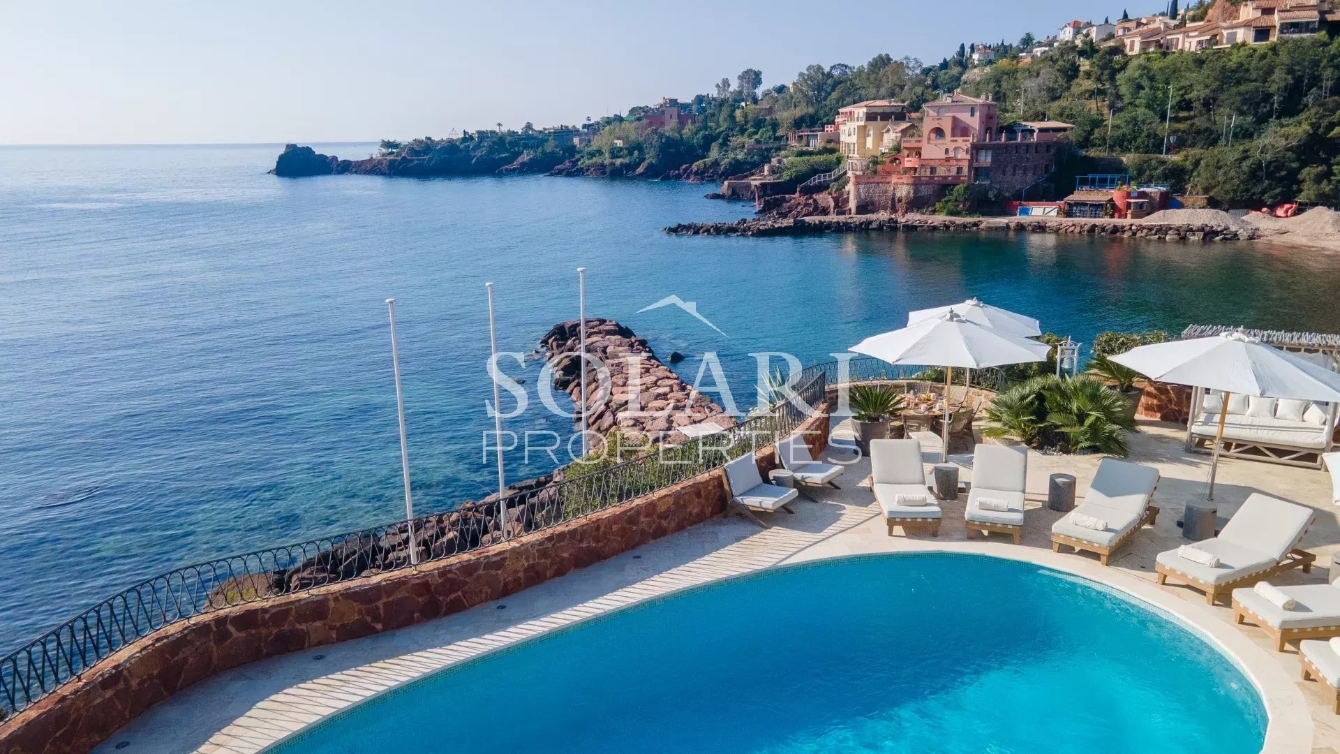 1 - sea view house for vacation rentals in théoule-sur-mer alpes-maritimes france