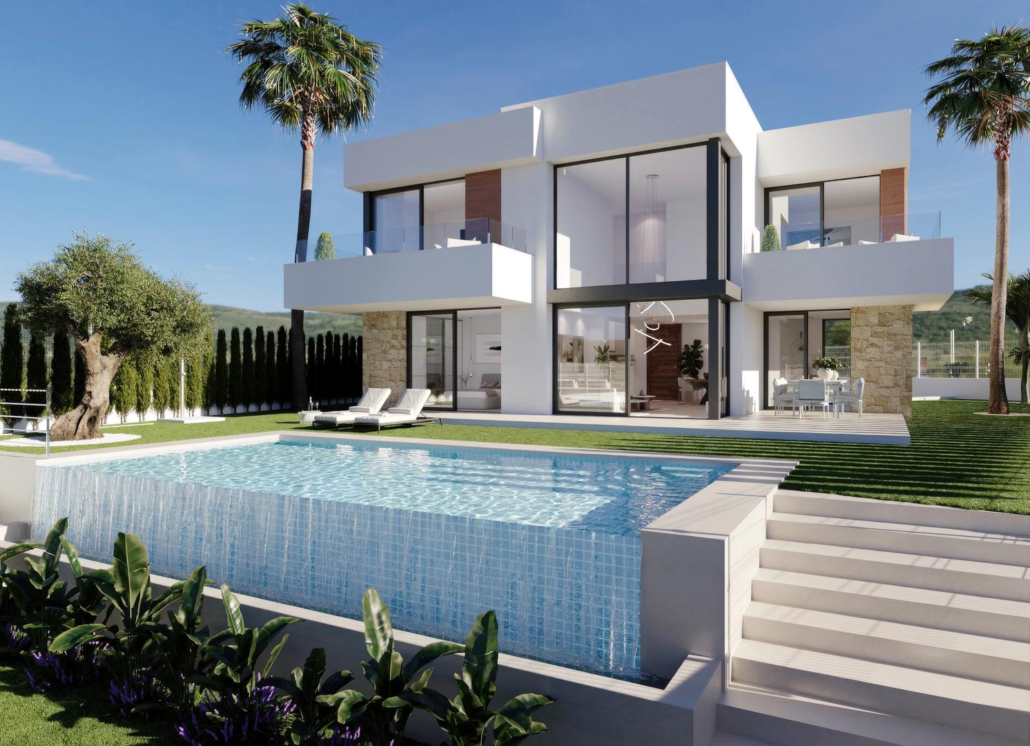 1 - New development Luxueux lotissement de villas à Finestrat in finestrat - costa blanca valencian community spain