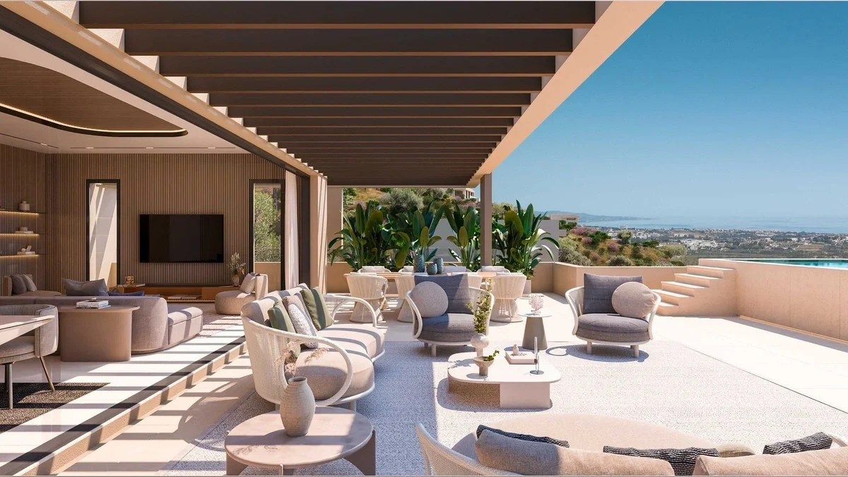 2 - verkoop appartement uitzicht op zee nueva andalucia andalusië spanje