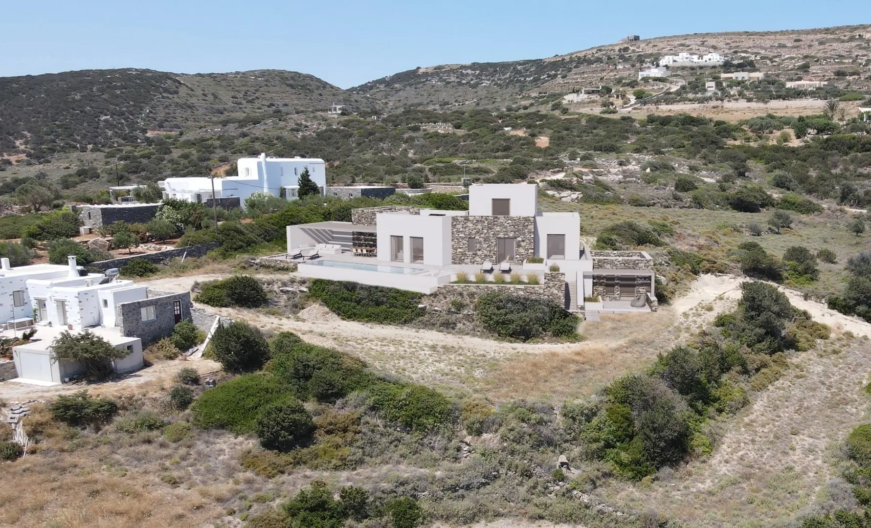 1 - verkauf villa meerblick paros - kykladen südliche ägäis griechenland