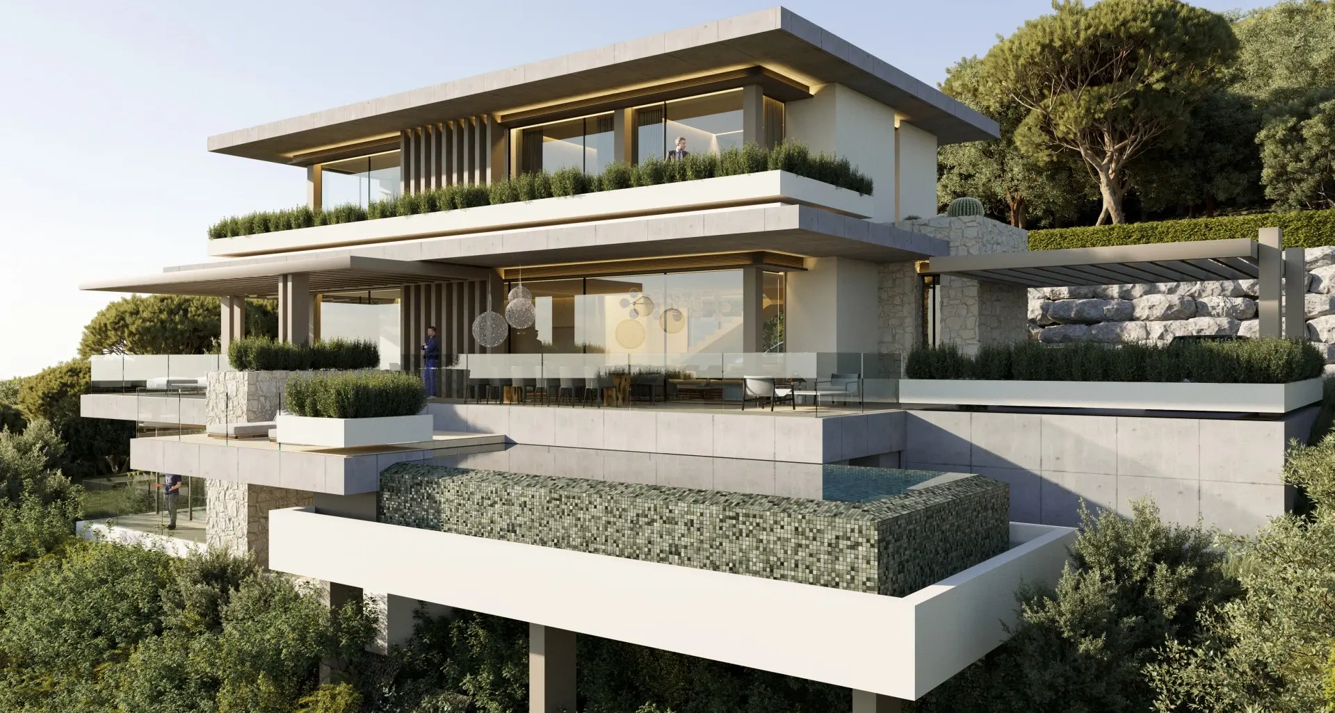 2 - verkoop villa uitzicht op zee istan andalusië spanje