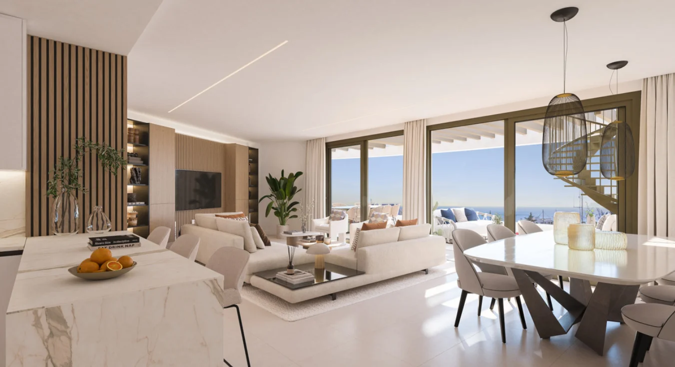 2 - verkoop appartement uitzicht op zee estepona - costa del sol andalusië spanje