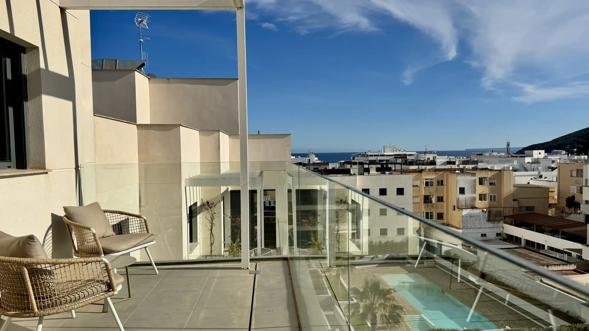 2 - vente appartement vue mer santa eulalia del río ibiza - baléares espagne