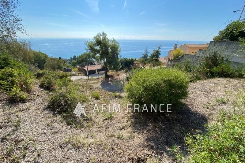 1 - venda terreno vista de mar menton alpes-maritimes frança
