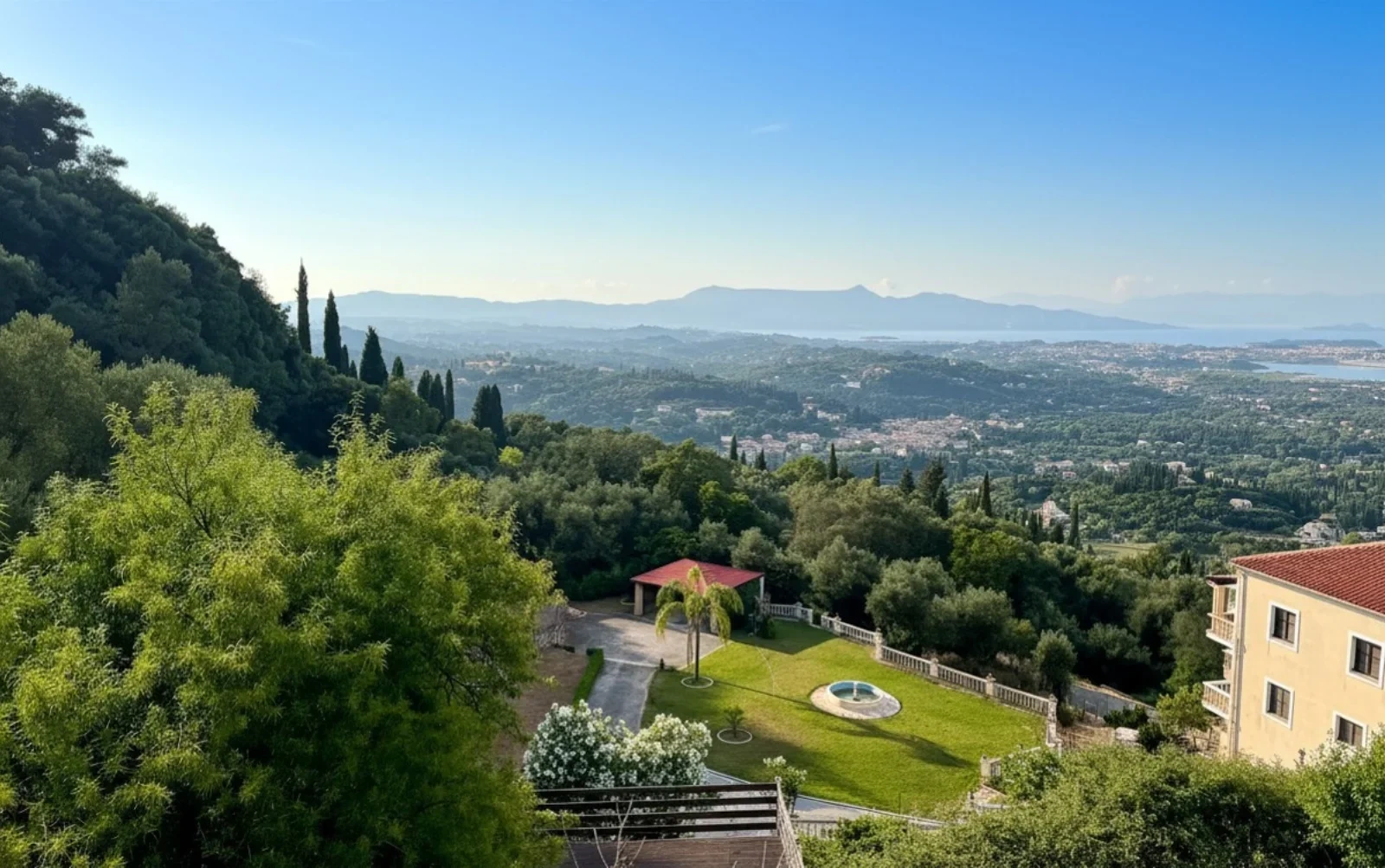 2 - sea view plot of land for sale in corfu ionian islands greece