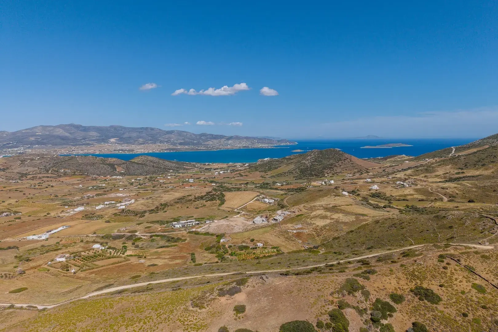 1 - sea view plot of land for sale in antiparos - cyclades south aegean greece