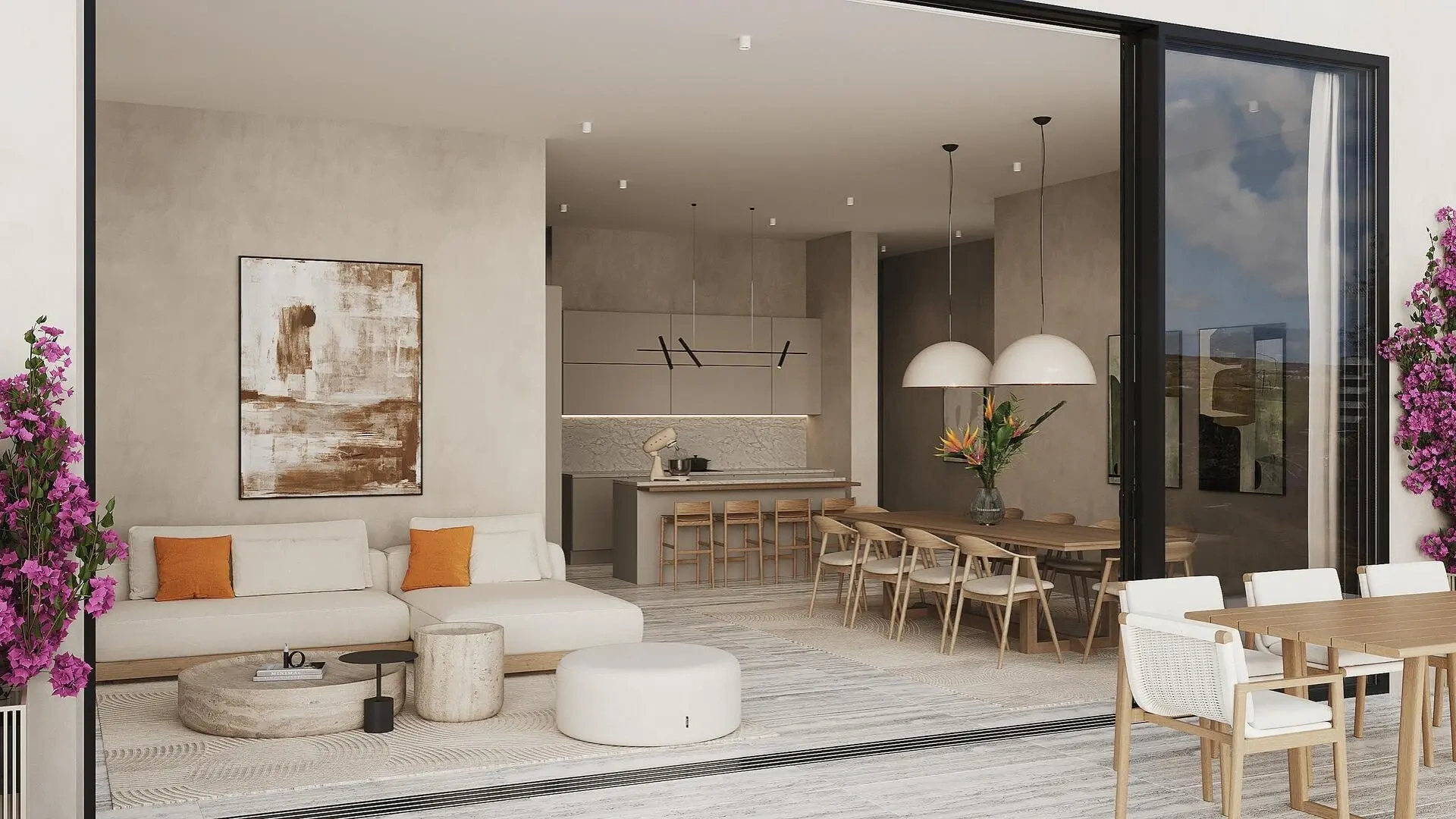 2 - продажа квартира вид моря grand baie ривьер-дю-рампар маврикий