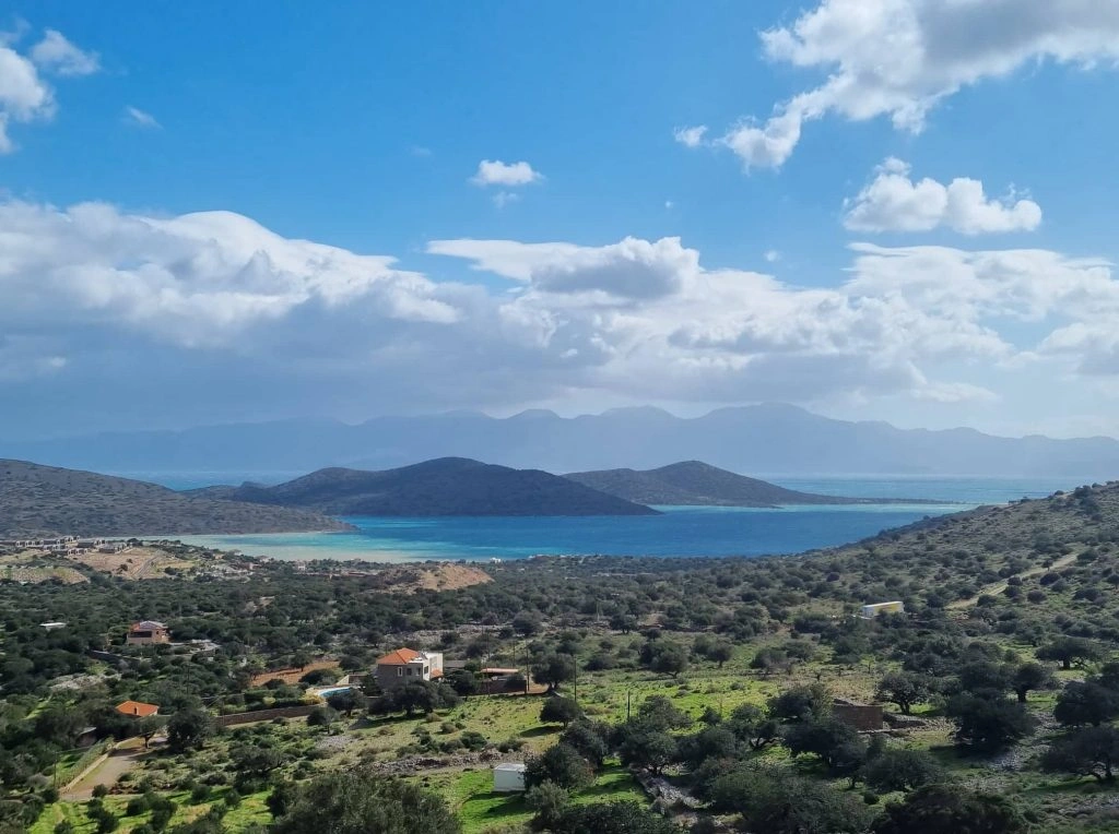 1 - venda terreno vista de mar pláka creta grécia