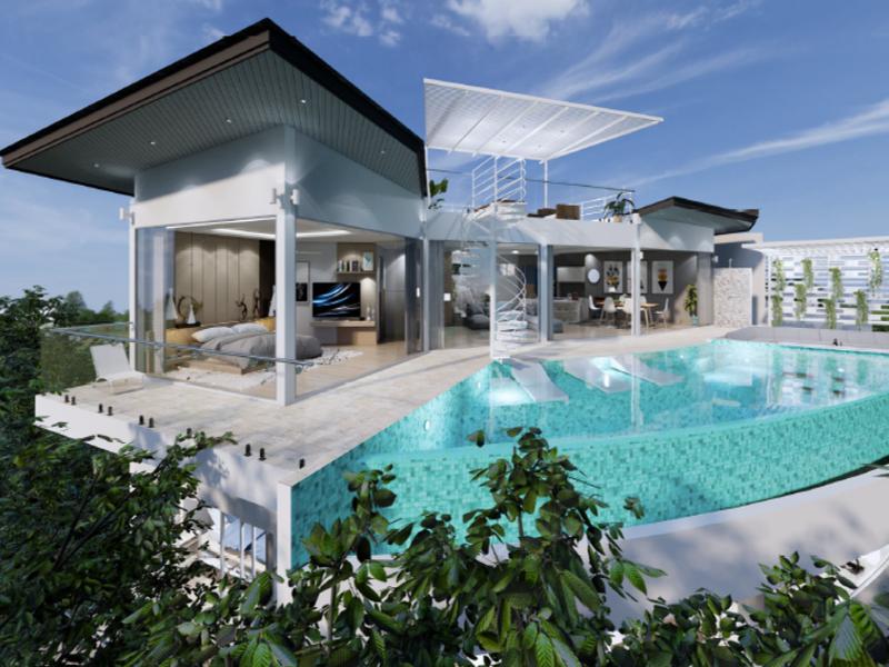 2 - verkauf haus meerblick ko samui surat thani thailand