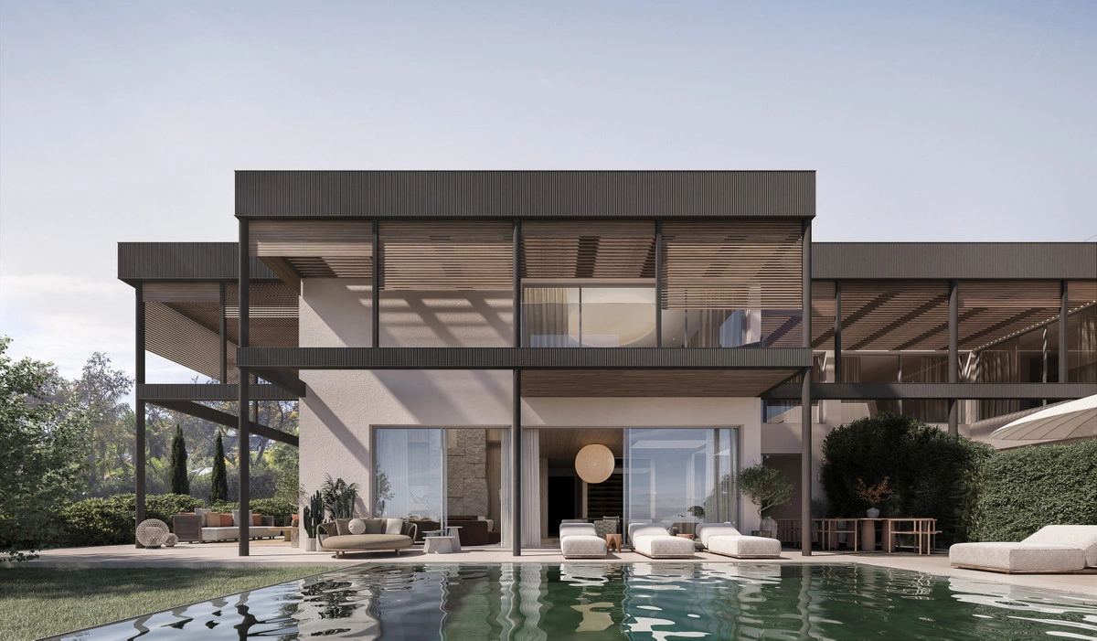 Casa vista al mar con terraza