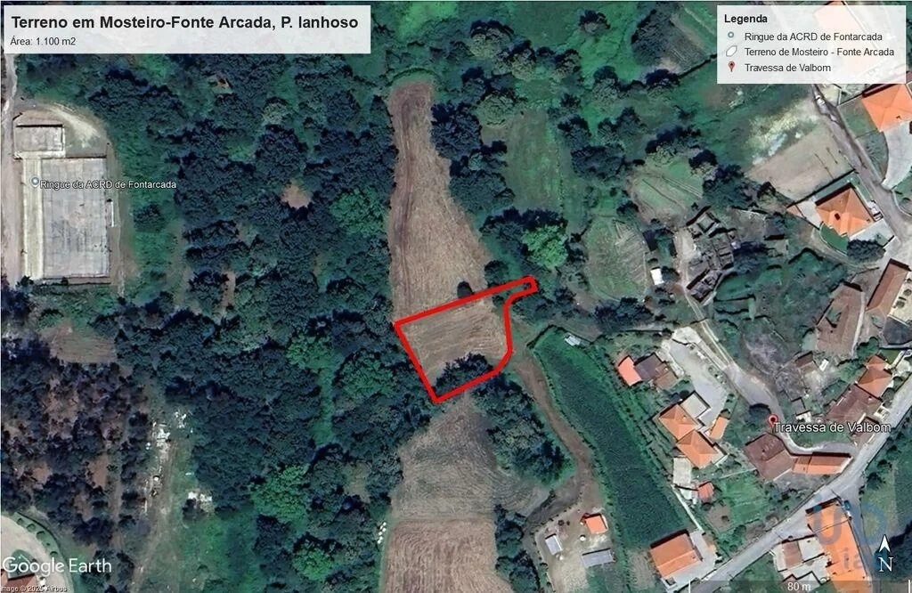 1 - venta terreno póvoa de lanhoso región norte portugal