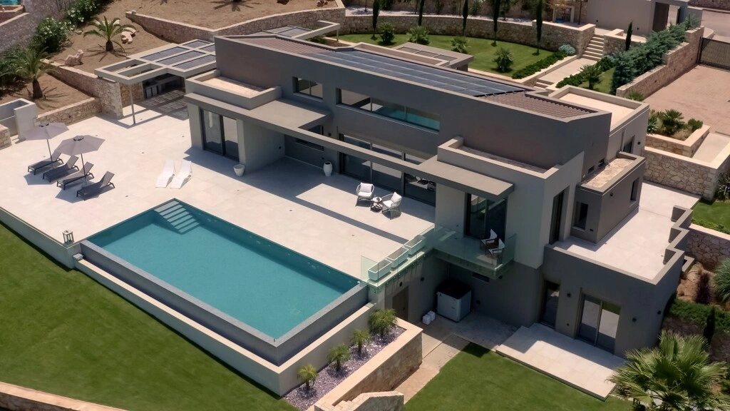 1 - vente maison vue mer geráni crète grèce