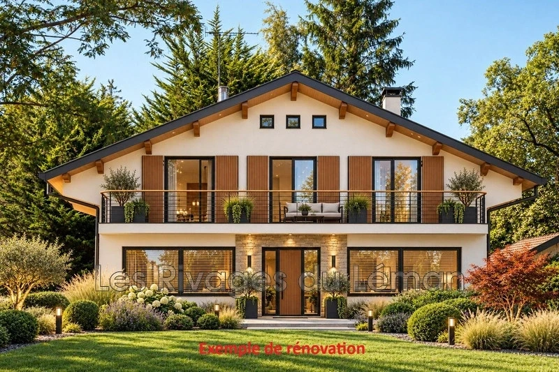 2 - verkauf haus direkt am wasser sciez haute-savoie frankreich