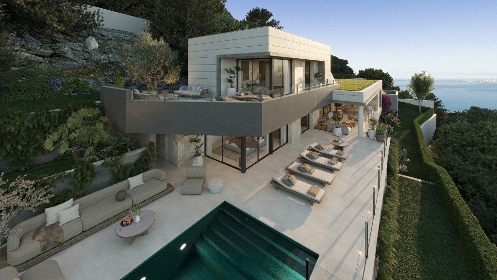 1 - sea view house for sale in malaga andalusia spain