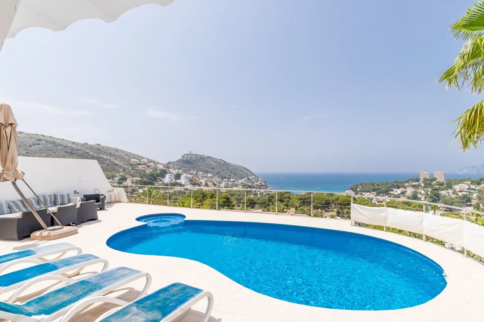 1 - verkoop huis uitzicht op zee moraira - costa blanca valencian community spanje