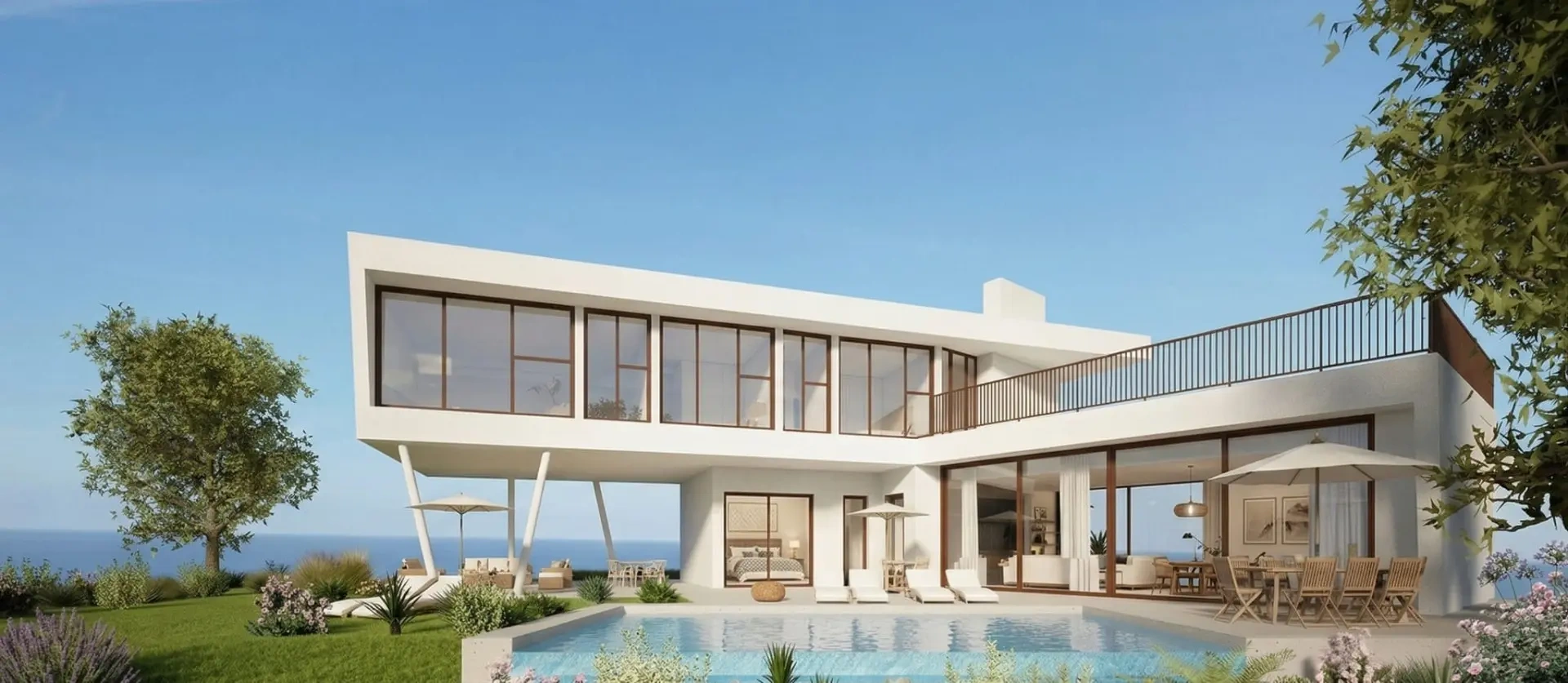 2 - vente villa vue mer mijas andalousie espagne