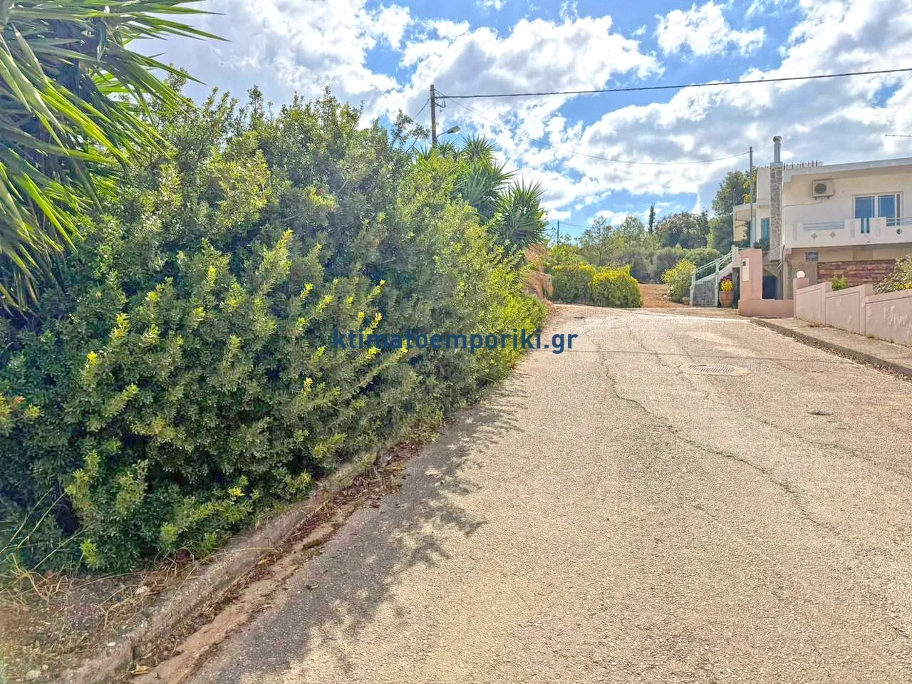 1 - продажа территория вид моря chania крит греция