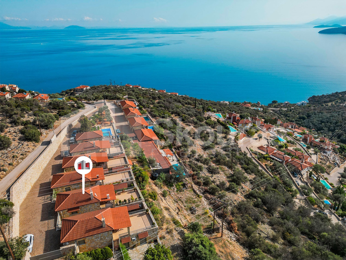 1 - vendita casa vista mare kivéri peloponneso grecia