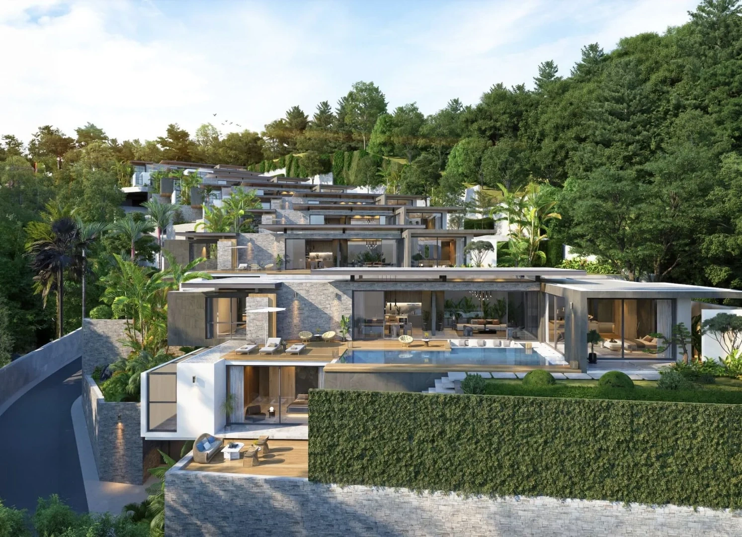 1 - vente maison vue mer thalang phuket thaïlande
