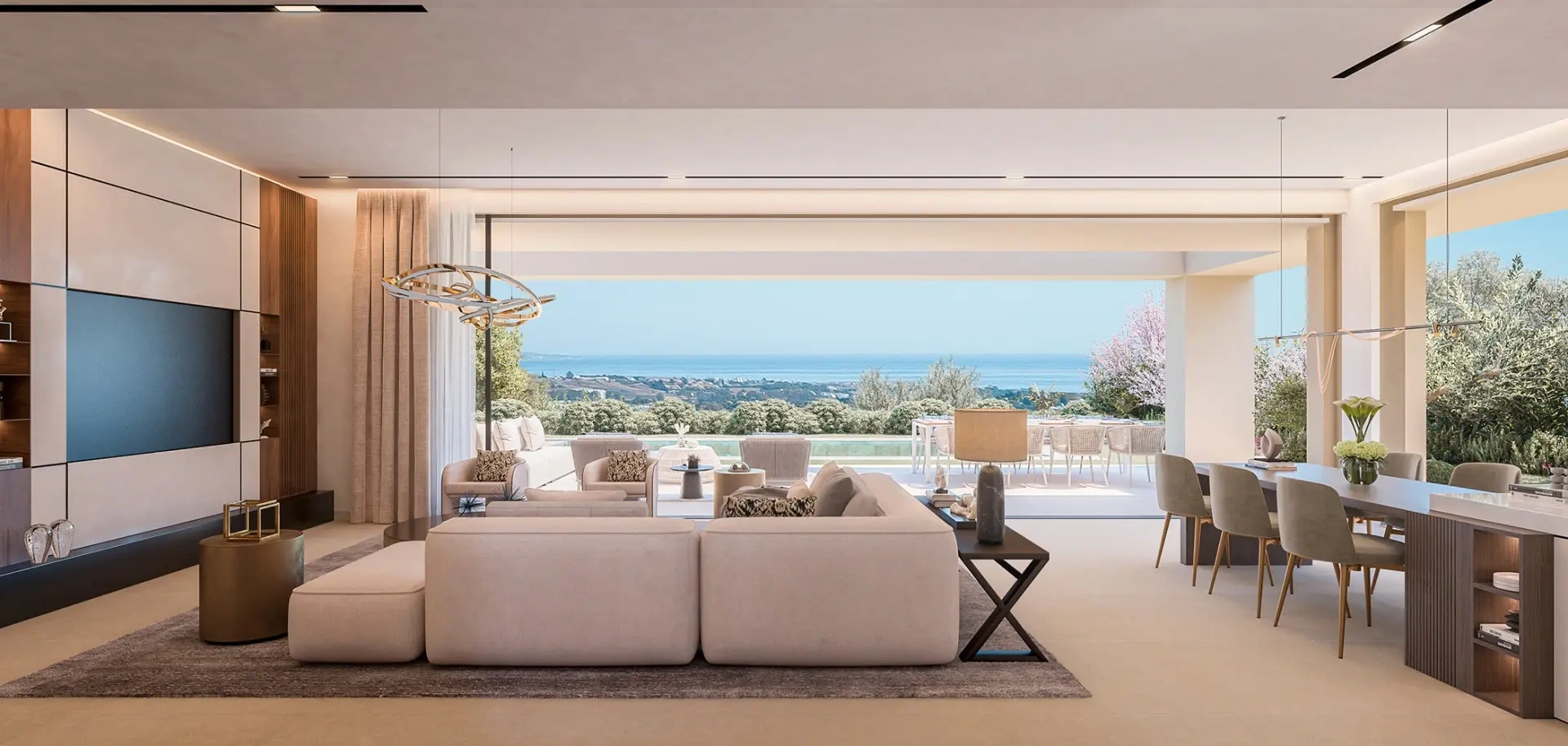 2 - verkoop villa uitzicht op zee benahavis - costa del sol andalusië spanje